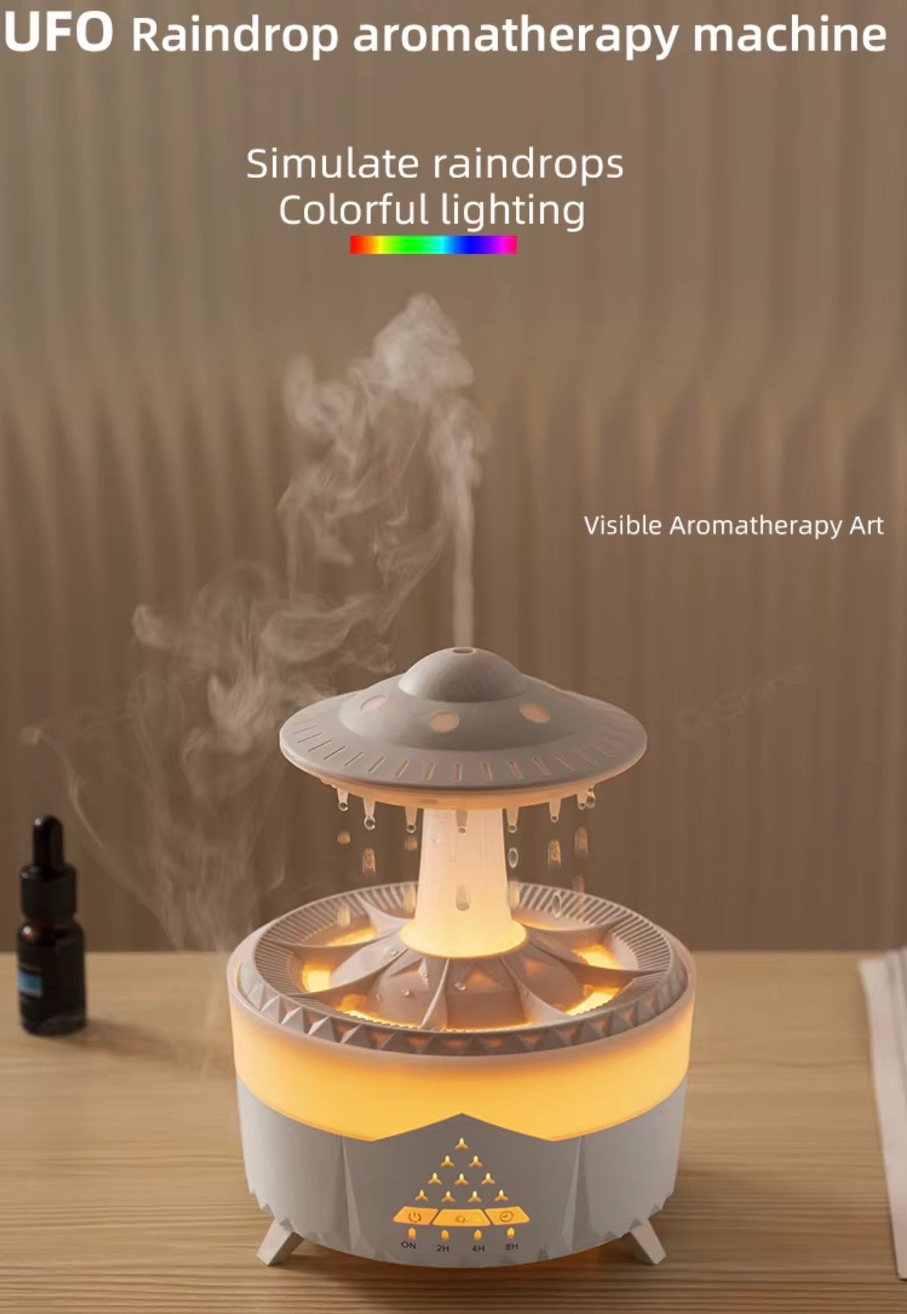 Rain cloud humidifier