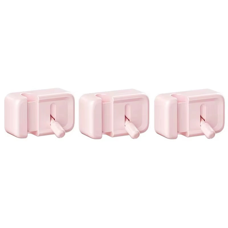 3PCS Desk Cable Organizer Mini Self-Adhesive Switch Type Cable Clips Durable Cable Holder Clips Fixed Desktop Cord Holder
