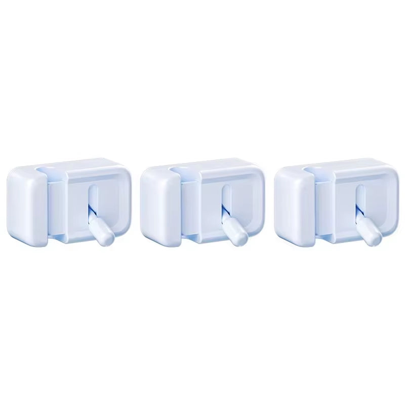 3PCS Desk Cable Organizer Mini Self-Adhesive Switch Type Cable Clips Durable Cable Holder Clips Fixed Desktop Cord Holder
