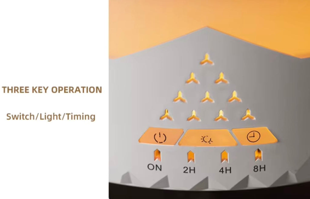 Rain cloud humidifier