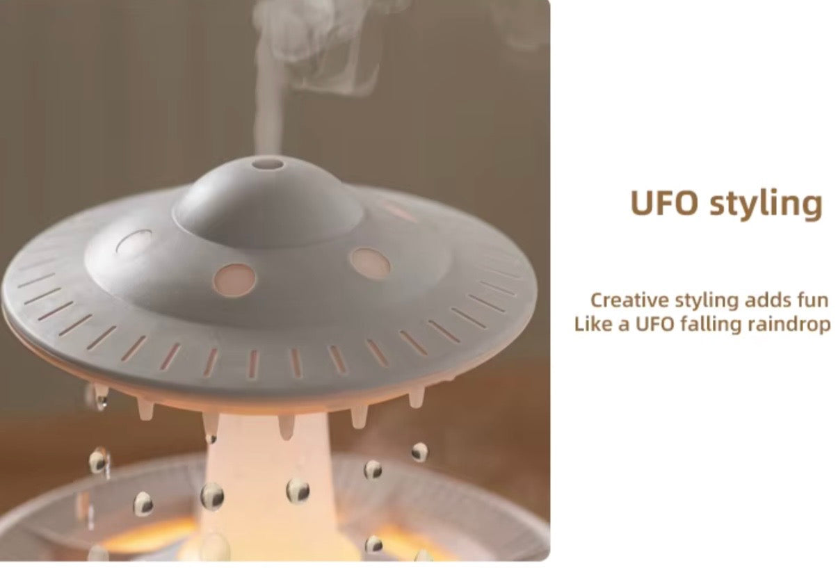 Rain cloud humidifier