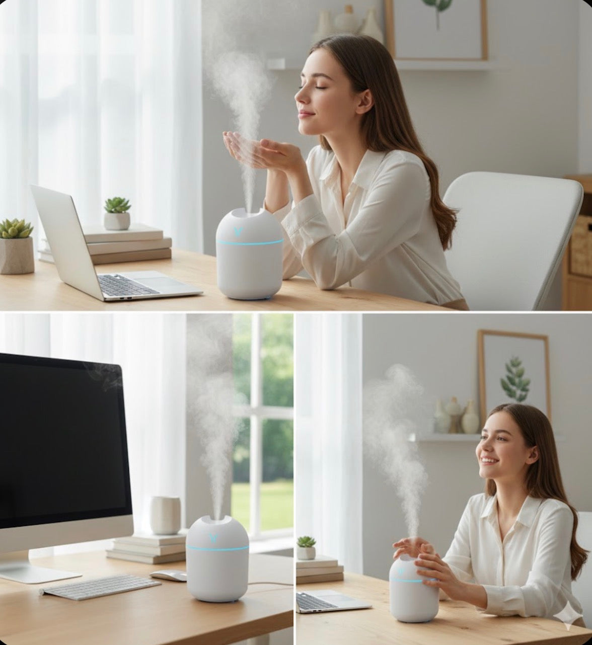 Mini colorful Night Light Humidifier